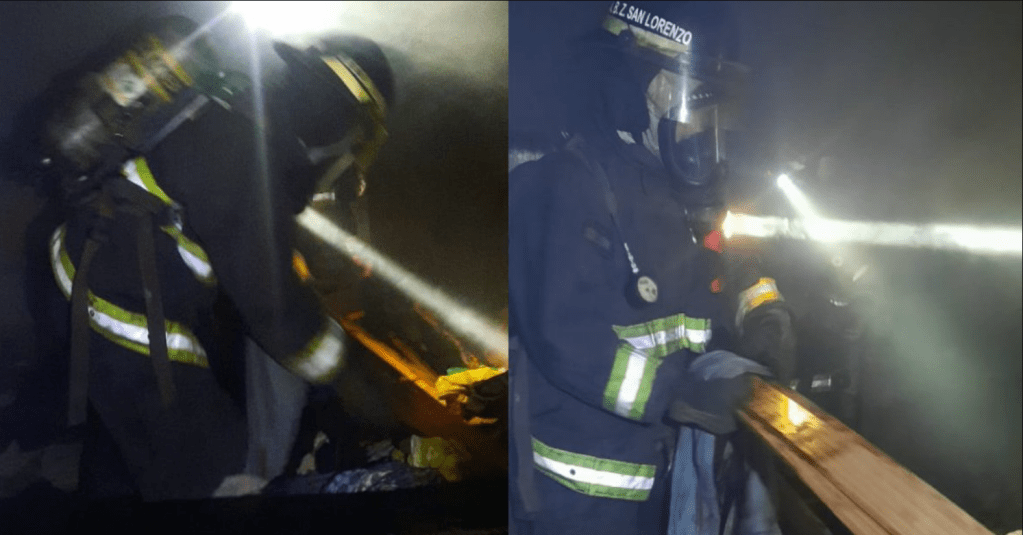 Investigan presunto incendio intencional en la sede de la Uocra en San&nbsp;Lorenzo